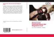 Cover von Dimensión Internacional del Registro Civil