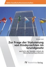 Cover von Zur Frage der Statuierung von Kinderrechten im Grundgesetz