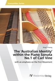 Cover von The 'Australian Identity' within the Piano Sonata No.1 of Carl Vine