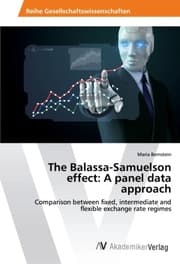 Cover von The Balassa-Samuelson effect: A panel data approach