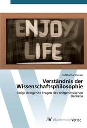 Cover von Verständnis der Wissenschaftsphilosophie