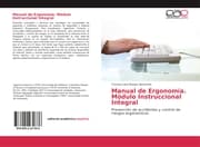 Cover von Manual de Ergonomía. Módulo Instruccional Integral