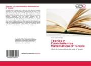Cover von Teorías y Conocimientos Matemáticos 6 Grado