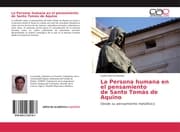 Cover von La Persona humana en el pensamiento de Santo Tomás de Aquino