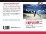 Cover von Procedimiento para la determinación de perfiles de productos hoteleros