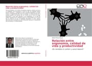 Cover von Relación entre ergonomía, calidad de vida y productividad