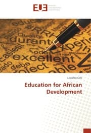 Cover von Education for African Development