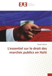 Cover von L'essentiel sur le droit des marchés publics en Haïti