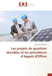 Cover von Les projets de quartiers durables et les procédures dAppels d'Offres