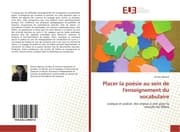 Cover von Placer la poésie au sein de l'enseignement du vocabulaire