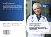 Cover von Human Factors Engineering Mutation and Hepcidin in Beta-Thalasseima