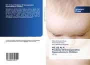 Cover von IVC US As A Predictor Of Intraoperative Hypovolemia In Children