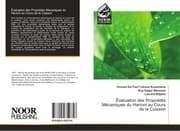 Cover von Évaluation des Propriétés Mécaniques du Haricot au Cours de la Cuisson