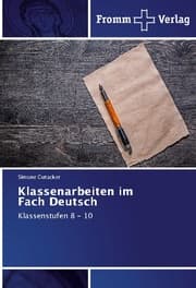 Cover von Klassenarbeiten im Fach Deutsch