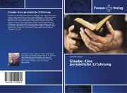 Cover von Glaube-Eine persönliche Erfahrung
