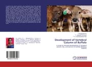 Cover von Development of Vertebral Column of Buffalo