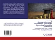 Cover von Appropriateness of Government Funding to Secondary Schools in Cameroon