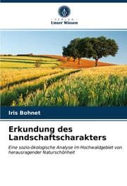 Cover von Erkundung des Landschaftscharakters