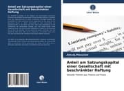Cover von Anteil am Satzungskapital einer Gesellschaft mit beschränkter Haftung