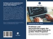 Cover von Probleme und Herausforderungen der Anforderungserhebung in großen Web-Projekten