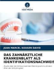 Cover von DAS ZAHNÄRZTLICHE KRANKENBLATT ALS IDENTIFIKATIONSNACHWEIS