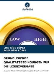 Cover von GRUNDLEGENDE QUALITÄTSBEDINGUNGEN FÜR DIE LIZENZVERGABE