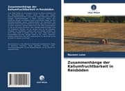 Cover von Zusammenhänge der Kaliumfruchtbarkeit in Reisböden