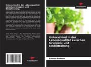 Cover von Unterschied in der Lebensqualität zwischen Gruppen- und Einzeltraining