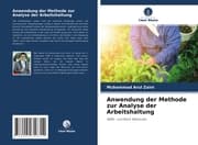 Cover von Anwendung der Methode zur Analyse der Arbeitshaltung