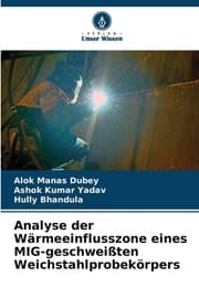 Cover von Analyse der Wärmeeinflusszone eines MIG-geschweißten Weichstahlprobekörpers