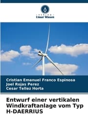 Cover von Entwurf einer vertikalen Windkraftanlage vom Typ H-DAERRIUS