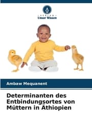 Cover von Determinanten des Entbindungsortes von Müttern in Äthiopien