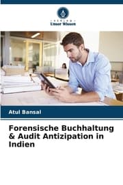 Cover von Forensische Buchhaltung & Audit Antizipation in Indien