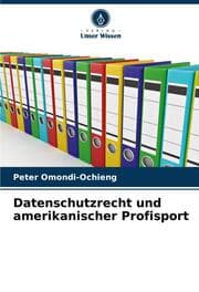 Cover von Datenschutzrecht und amerikanischer Profisport