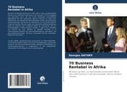 Cover von 70 Business Rentabel in Afrika