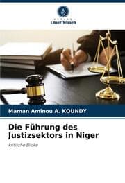Cover von Die Führung des Justizsektors in Niger