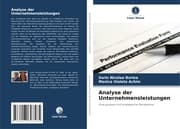 Cover von Analyse der Unternehmensleistungen