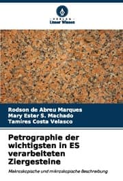 Cover von Petrographie der wichtigsten in ES verarbeiteten Ziergesteine