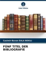 Cover von FÜNF TITEL DER BIBLIOGRAFIE