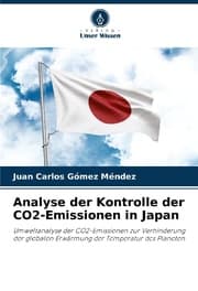 Cover von Analyse der Kontrolle der CO2-Emissionen in Japan