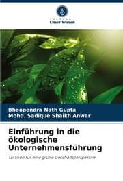 Cover von Einführung in die ökologische Unternehmensführung
