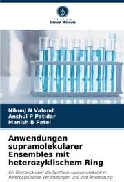Cover von Anwendungen supramolekularer Ensembles mit heterozyklischem Ring
