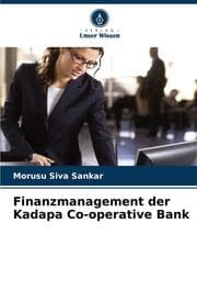Cover von Finanzmanagement der Kadapa Co-operative Bank