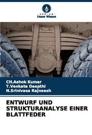 Cover von ENTWURF UND STRUKTURANALYSE EINER BLATTFEDER