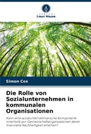 Cover von Die Rolle von Sozialunternehmen in kommunalen Organisationen