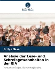 Cover von Analyse der Lese- und Schreibgewohnheiten in der EJA