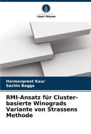 Cover von RMI-Ansatz für Cluster-basierte Winograds Variante von Strassens Methode