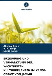 Cover von ERZEUGUNG UND VERMARKTUNG DER WICHTIGSTEN KULTURPFLANZEN IM KANDI-GEBIET VON JAMMU