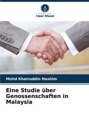 Cover von Eine Studie über Genossenschaften in Malaysia