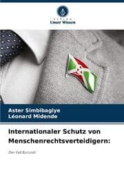 Cover von Internationaler Schutz von Menschenrechtsverteidigern: